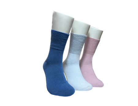 Bambustrumpor med Lös-Resår Utan-tåsöm (36-47) 3-pack