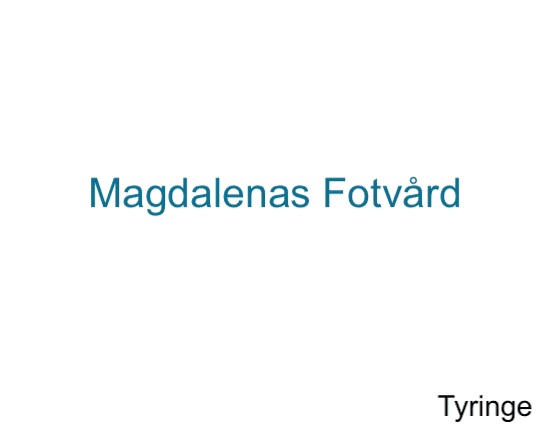 Magdalenas Fotvård som återförsäljare