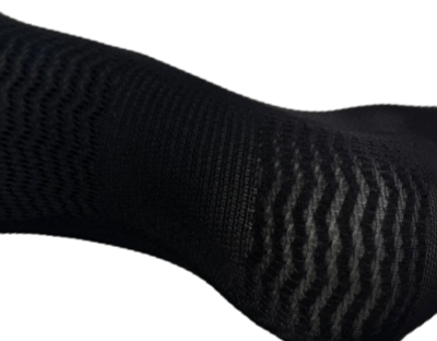 Stödstrumpor Lycra Svart