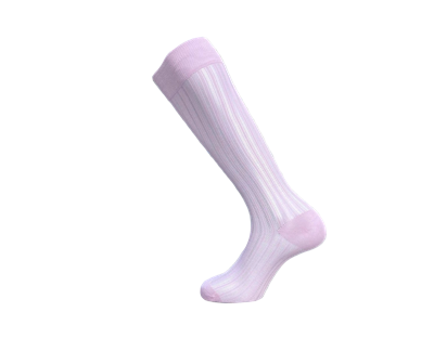 Stödstrumpor Tunn Rosa