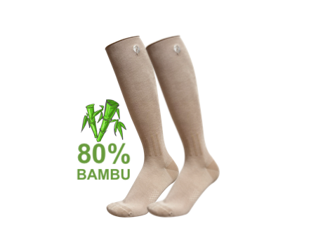 Resårfria stödstrumpor bambu