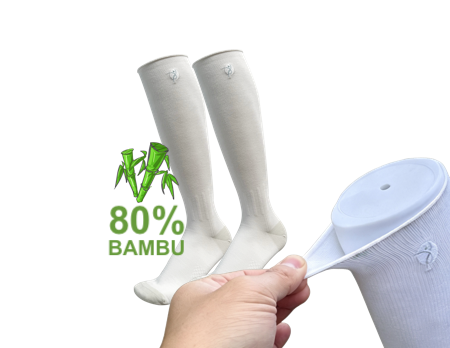 Resårfria stödstrumpor bambu