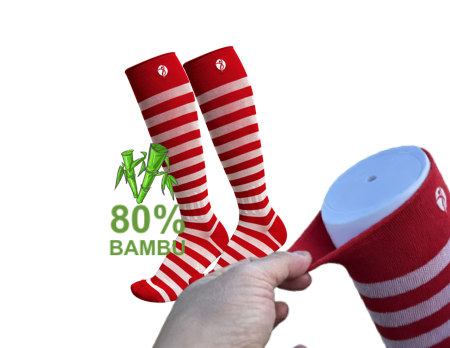 Resårfria stödstrumpor bambu